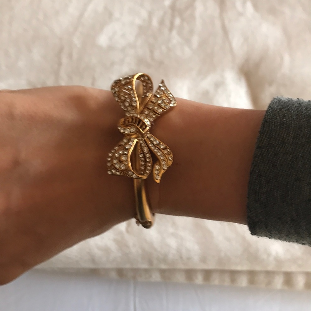Jcrew Bow Bangle - image 4
